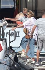 CAREY MULLIGAN on a Family Lunch in Portofino 09/03/2023