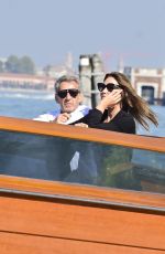 CARLA BRUNI Arrives at Lido of Venice 09/02/2023