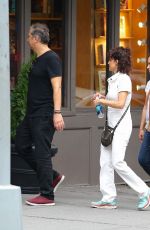 CARLA GUGINO Out Shopping in New York 08/31/2023