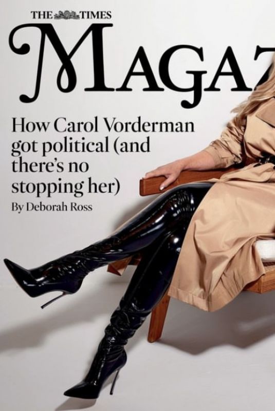 CAROL VORDERMAN for Tthe Times Magazine, September 2023