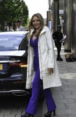 CAROL VORDERMAN Leaves Stephs Packed Lunch Show in Leeds 09/13/2023
