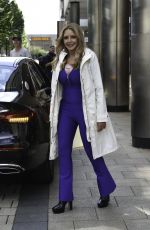 CAROL VORDERMAN Leaves Stephs Packed Lunch Show in Leeds 09/13/2023