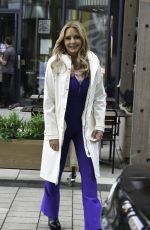 CAROL VORDERMAN Leaves Stephs Packed Lunch Show in Leeds 09/13/2023
