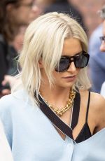 CAROLINE DAUR Arrives at Fendi Spring/Summer 2024 Fashion Show in Milan 09/20/2023
