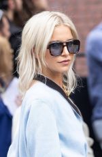 CAROLINE DAUR Arrives at Fendi Spring/Summer 2024 Fashion Show in Milan 09/20/2023