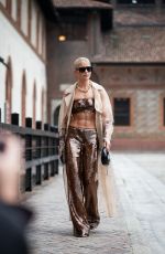 CAROLINE DAUR at Alberta Ferretti Show at Milan Fashion Week 09/20/2023
