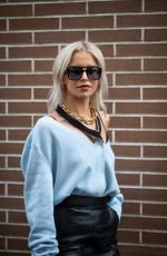 CAROLINE DAUR at Fendi Spring/summer 2024 Fashion Show in Milan 09/20/2023