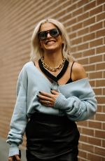 CAROLINE DAUR at Fendi Spring/summer 2024 Fashion Show in Milan 09/20/2023
