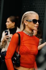 CAROLINE DAUR at Gucci Ancora Spring/Summer 2024 Womenswear Fashion Show at Fashion Week in Milan 09/22/2023