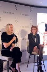 CATE BLANCHETT, SADIE SINK and EMILIA JONES at Armani Beauty Event 09/13/2023
