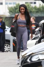 CHARITY LAWSON Arrives at DWTS Practice in Los Angeles 09/16/2023