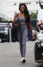 CHARITY LAWSON Arrives at DWTS Practice in Los Angeles 09/16/2023