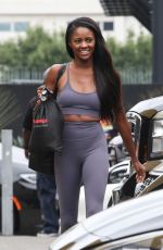 CHARITY LAWSON Arrives at DWTS Practice in Los Angeles 09/16/2023