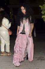 CHARLI XCX Arrives at Perfect Magazine X Valentine Party at London Fashion Week 09/18/2023