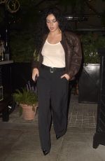 CHARLI XCX Leaves Chiltern Firehouse in London 09/16/2023
