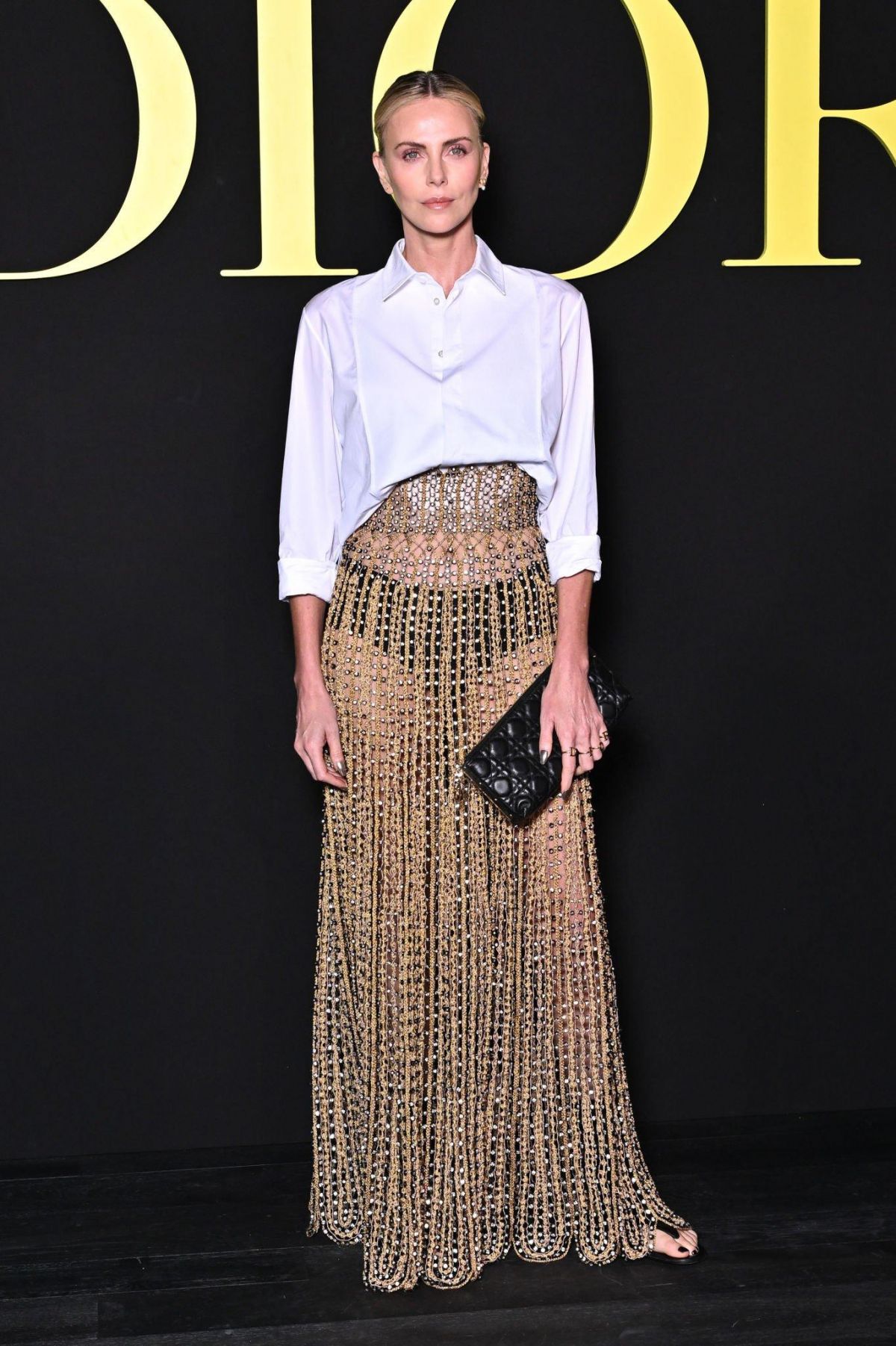 CHARLIZE THERON at Dior Fashion Show at Paris Fashion Week 09/26/2023 ...