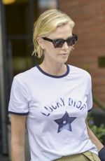 CHARLIZE THERON Heading to US Open in New York 09/09/2023