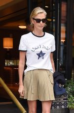 CHARLIZE THERON Heading to US Open in New York 09/09/2023