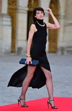 CHARLOTTE GAINSBOURG Arrives at State Dinner at Chateau de Versailles 09/20/2023