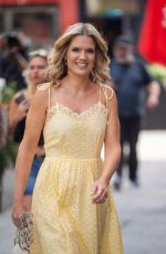 CHARLOTTE HAWKINS Arrives at Global Radio Studios in London 09/06/2023