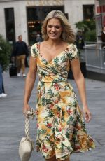 CHARLOTTE HAWKINS Arrivves at Global Offices in London 09/27/2023