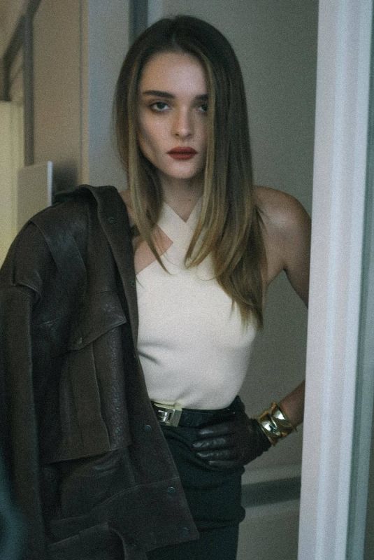 CHARLOTTE LAWRENCE at a Photoshoot 09/26/2023