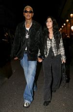 CHER and Alexander Edwards Night Out in Paris 09/27/2023