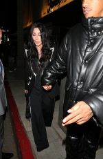 CHER and Alexander Edwards on a Double Date with VALENTINA FERRER and J Balvin at Funke in Beverly Hills 09/17/2023