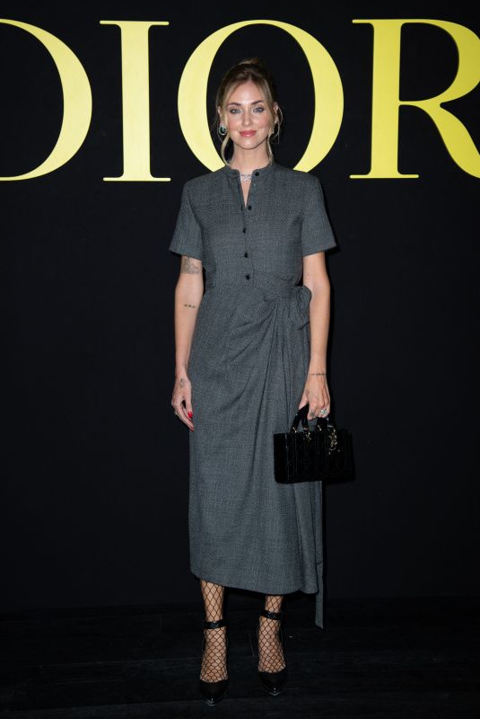 CHIARA FERRAGNI at Dior Womenswear Spring/Summer 2024 Show at Paris Fashion Week 09/26/2023