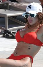 CHLOE FERRY Out at a Pool of Her Hotel in Spain 09/21/2023
