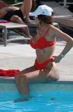 CHLOE FERRY Out at a Pool of Her Hotel in Spain 09/21/2023