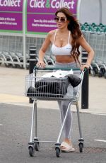 CHLOE FERRY Out for Grocery Shopping at Morrisons Supermarket in Newcastle 09/16/2023