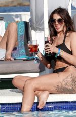 CHLOE FERRY Out with Her Boyfriend Jonny on Holiday in Spain 08/31/2023