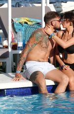 CHLOE FERRY Out with Her Boyfriend Jonny on Holiday in Spain 08/31/2023