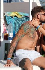 CHLOE FERRY Out with Her Boyfriend Jonny on Holiday in Spain 08/31/2023