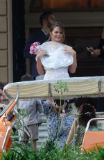 CHRISSY TEIGEN and John Legend Celebrates Their 10-year Wedding Anniversary on Lake Como 09/15/2023