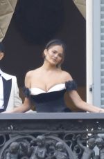 CHRISSY TEIGEN and John Legend on Balcony of Villa Passalacqua in Como 09/16/2023
