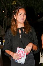 CHRISSY TEIGEN Arrives at One Fair Wage