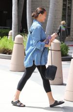CHRISSY TEIGEN Arrives at Pilates Class in Beverly Hills 09/06/2023