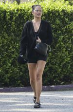 CHRISSY TEIGEN at a Park in Bevverly Hills 09/05/2023