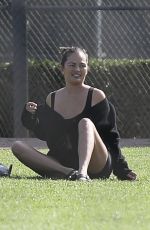 CHRISSY TEIGEN at a Park in Bevverly Hills 09/05/2023