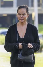 CHRISSY TEIGEN at a Park in Bevverly Hills 09/05/2023