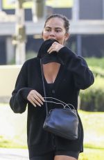 CHRISSY TEIGEN at a Park in Bevverly Hills 09/05/2023