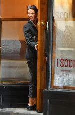CHRISTY TURLINGTON Out for Dinner with Friends in New York 09/21/2023