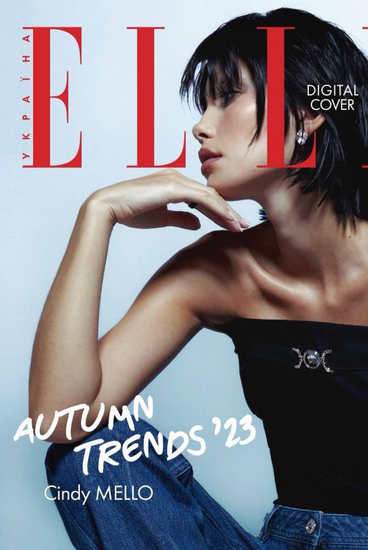 CINDY MELLO for Elle Ukraine, Fall 2023