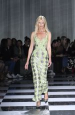 CLAUDIA SCHIFFER at Versace Fashion Show in Milan 09/22/2023