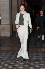 COCO ROCHA Leaves Hotel Costes at Paris Fashion Week 09/25/2023