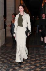 COCO ROCHA Leaves Hotel Costes at Paris Fashion Week 09/25/2023