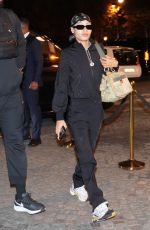 COI LERAY Arrives at Her Hotel in Paris 09/25/2023