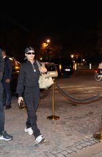 COI LERAY Arrives at Her Hotel in Paris 09/25/2023